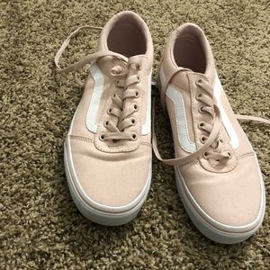 Pink vans size 8